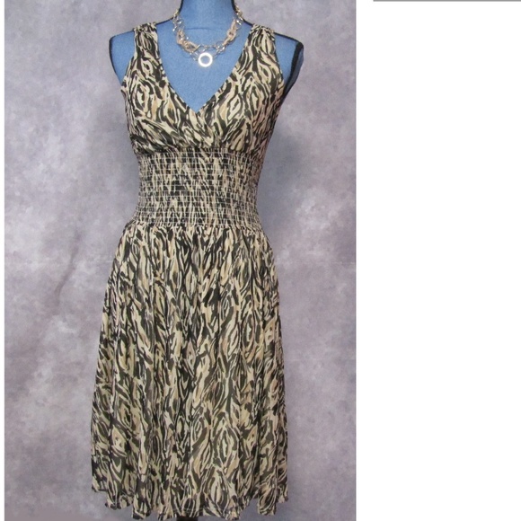 Express Dresses & Skirts - Express Animal Print Dress Size XS